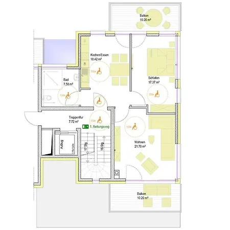 Gezeiten App 4 Deichlicht Апартаменты