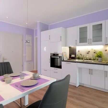 Апартаменты Gezeiten App 4 Deichlicht *